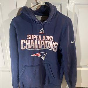 Men’s medium Nike patriots super bowl 52 hoodie sweatshirt